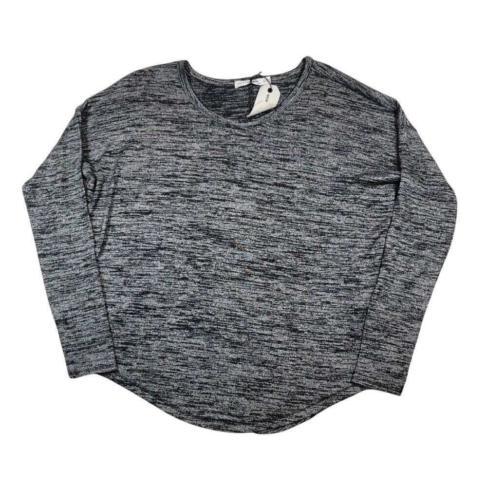 NWT rag & bone Women's Long Sleeve Oversized Shirt Top Sz Small Gray Stretch